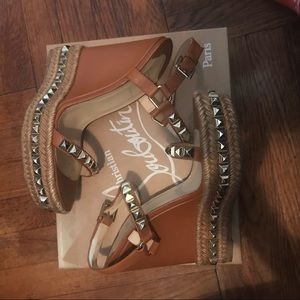 Christian Louboutin wedge sandal
